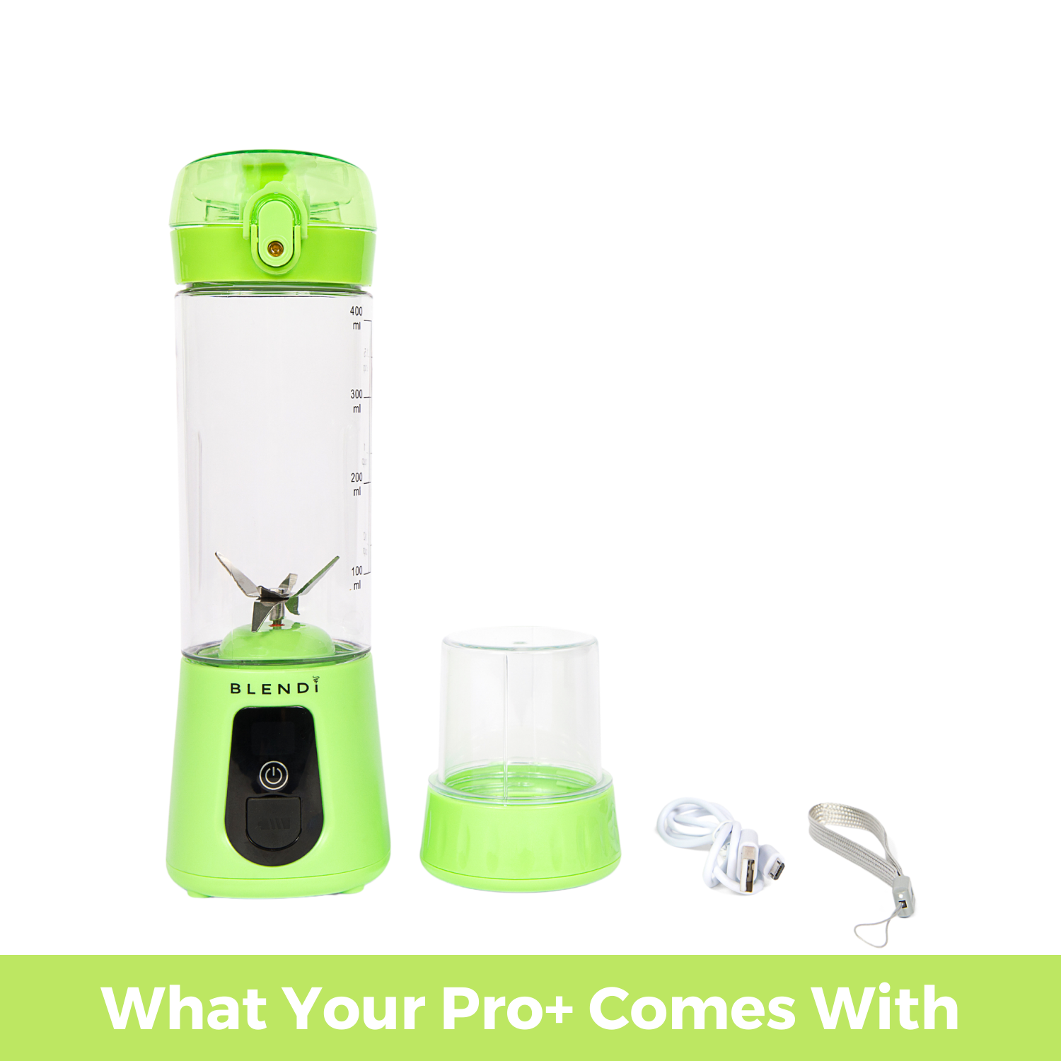 Mixeur portatif Pro+ à glace pilée (17 oz)
